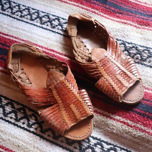 HANDMADE AFRICAN LEATHER WOVEN SANDALS
